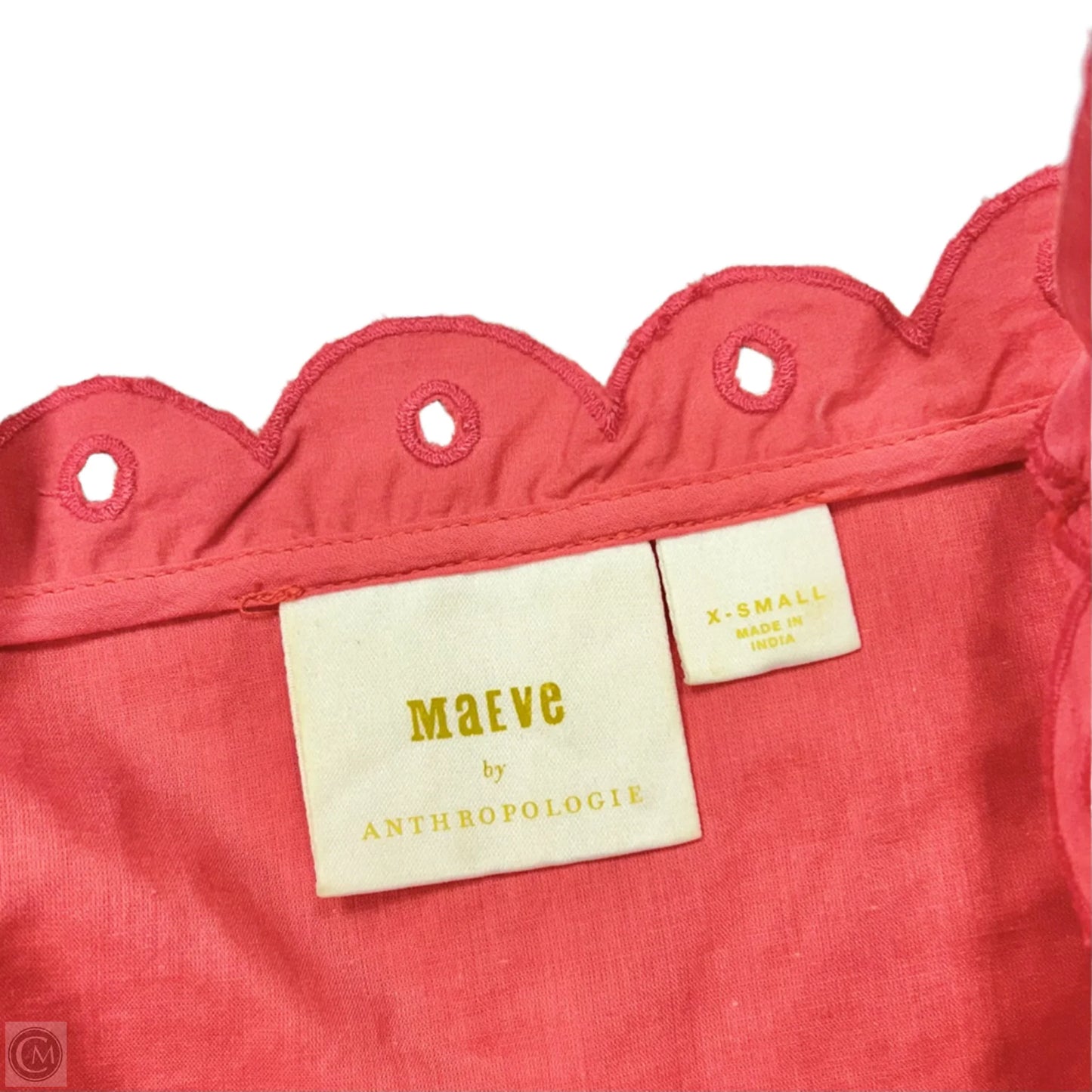 Top Sleeveless By Maeve In Red, Size: Xs