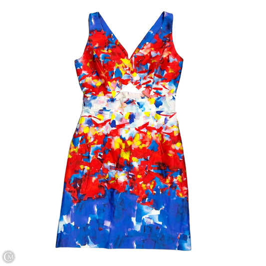 Dress Designer By Milly In Blue & Red, Size: M