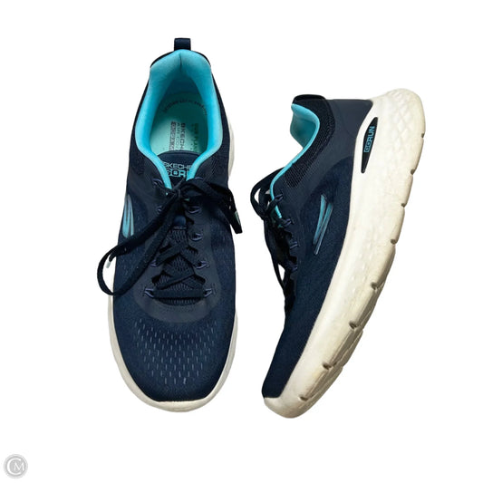 Shoes Athletic By Skechers In Navy, Size: 11