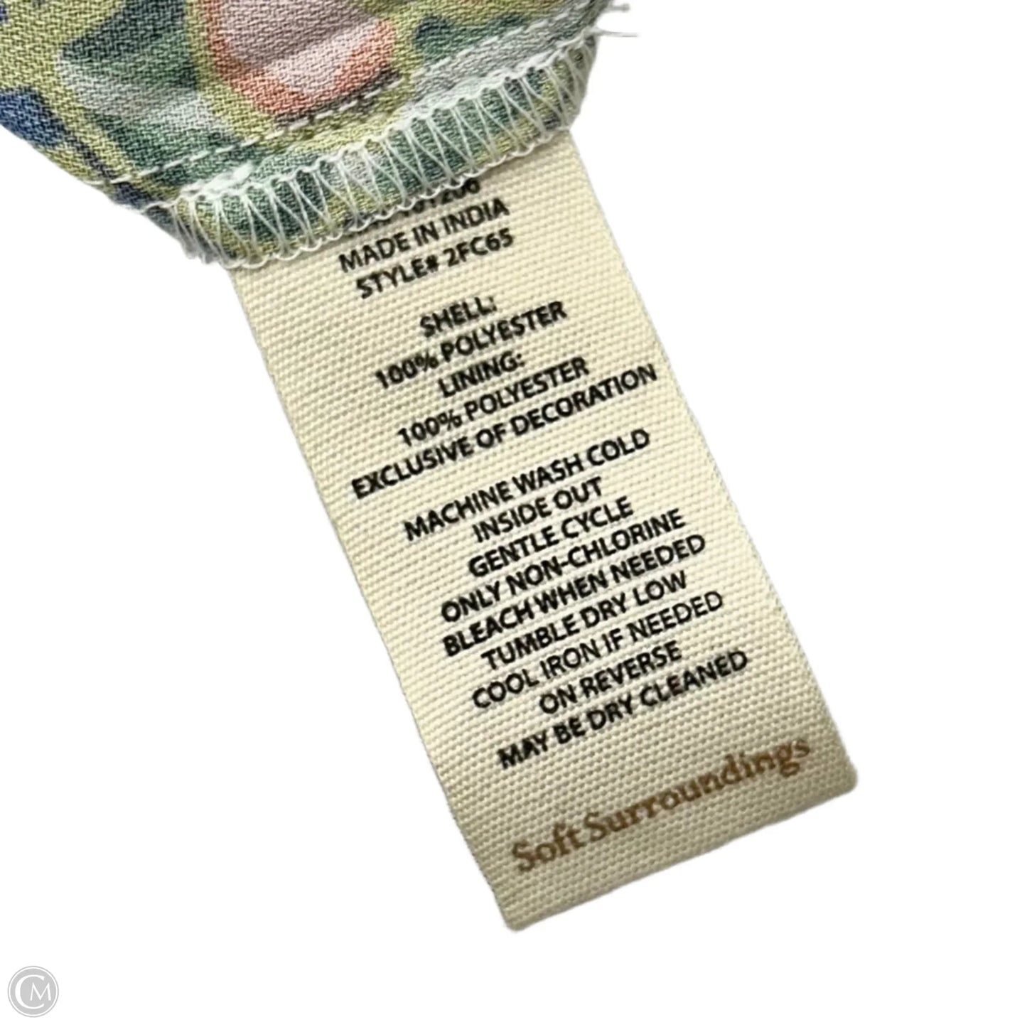 Jacket Other By Soft Surroundings In Floral Print, Size: L