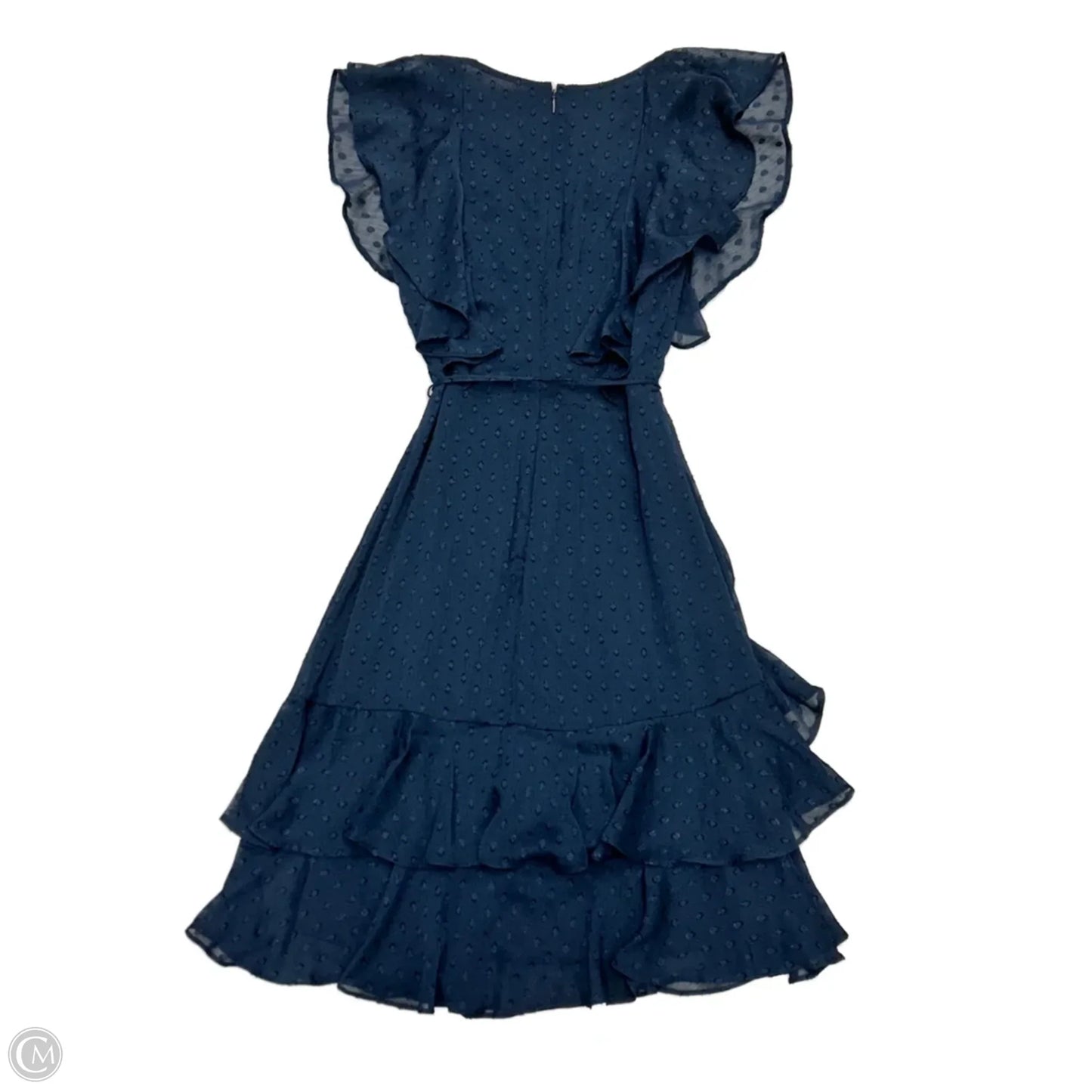 Dress Party Midi By Tommy Hilfiger In Navy, Size: Xs