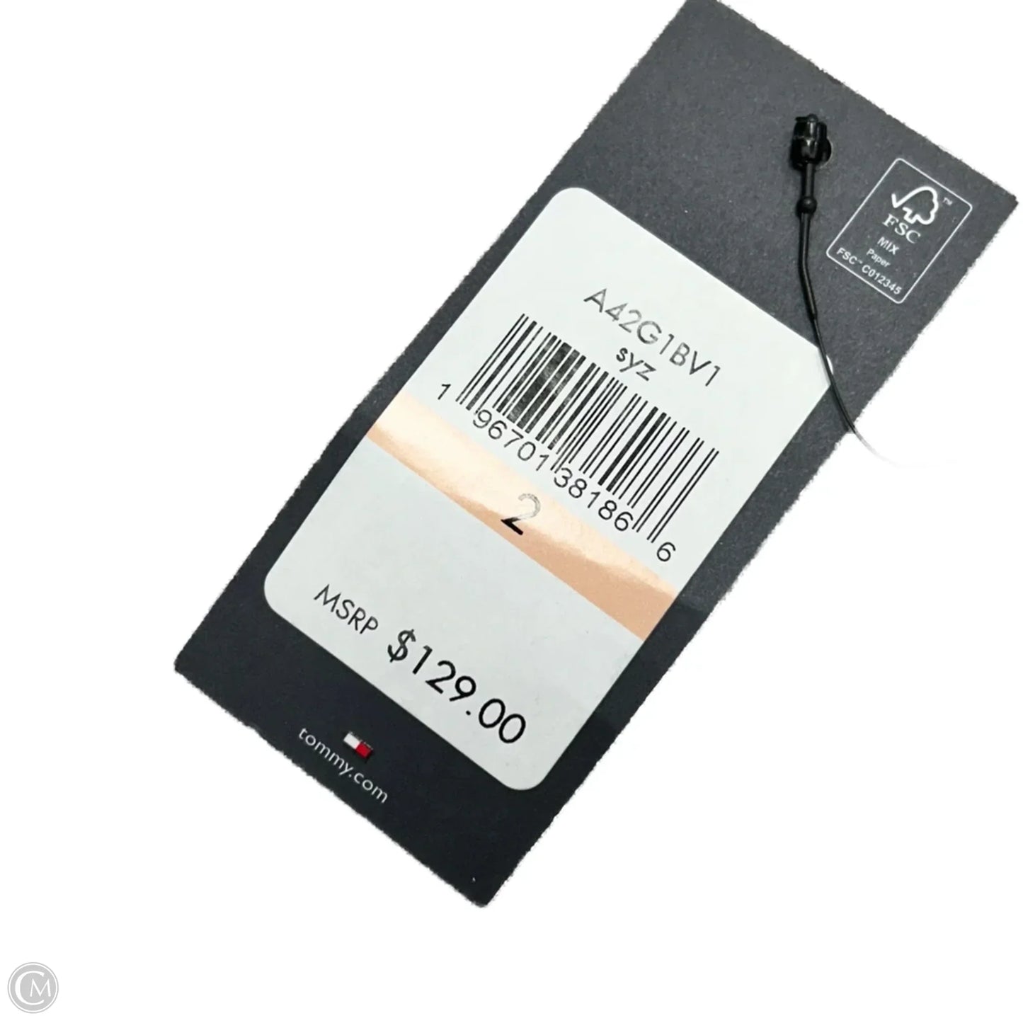 Dress Party Midi By Tommy Hilfiger In Navy, Size: Xs