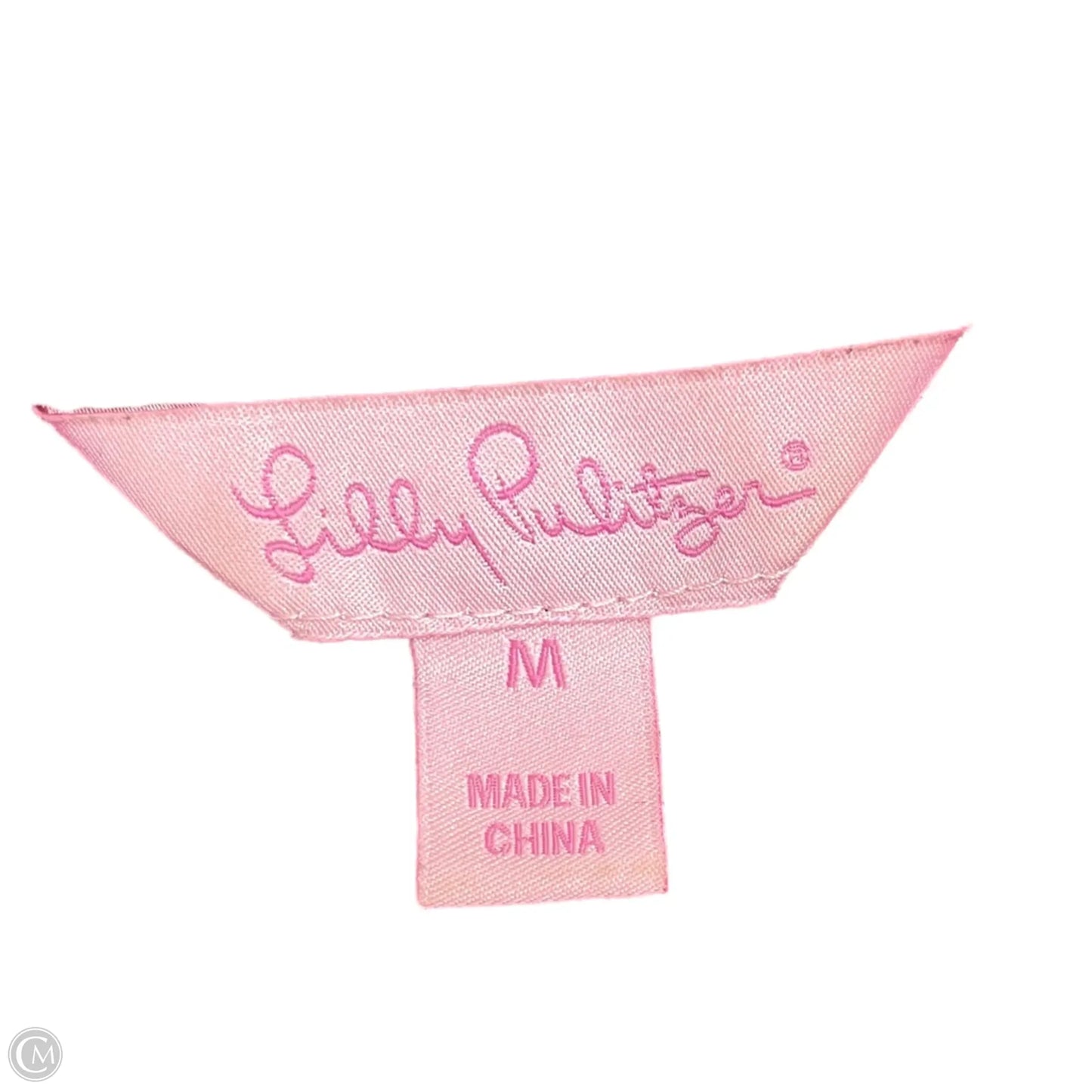 Top Long Sleeve Designer By Lilly Pulitzer In Pink, Size: M