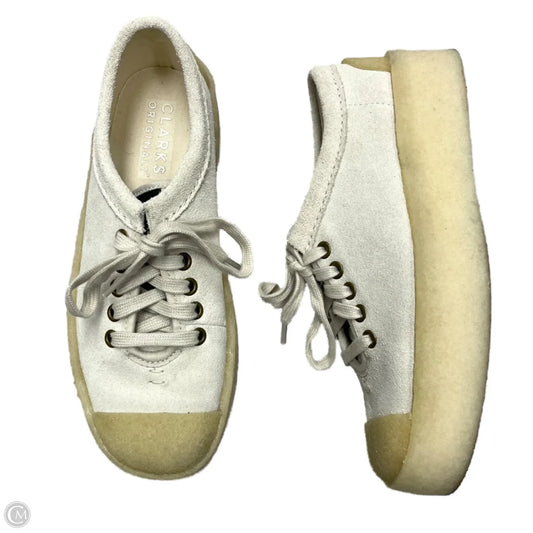Shoes Sneakers Platform By Clarks In Beige, Size: 7