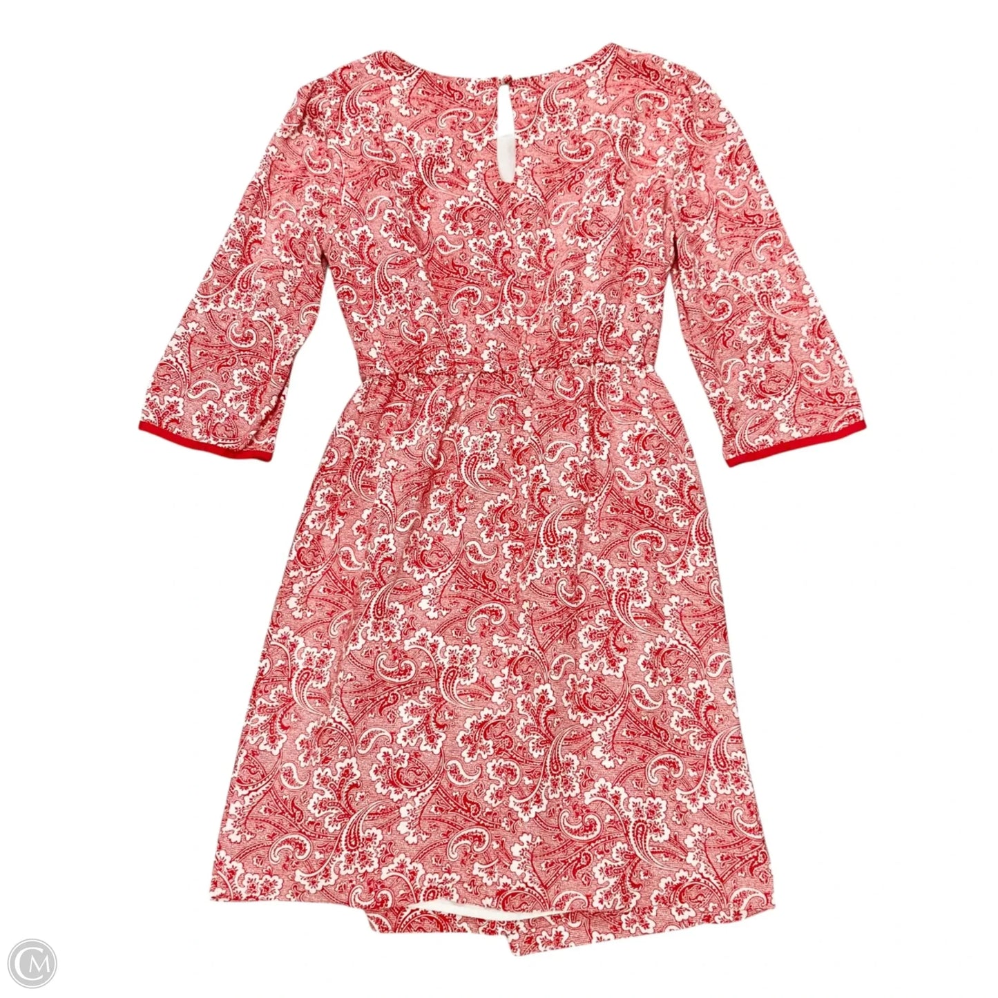 Dress Casual Short By Boden In Red & White, Size: Sp