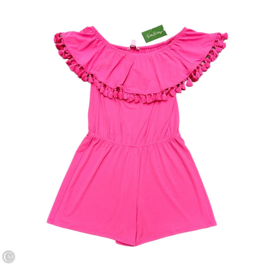 Romper Designer By Lilly Pulitzer In Pink, Size: Xs