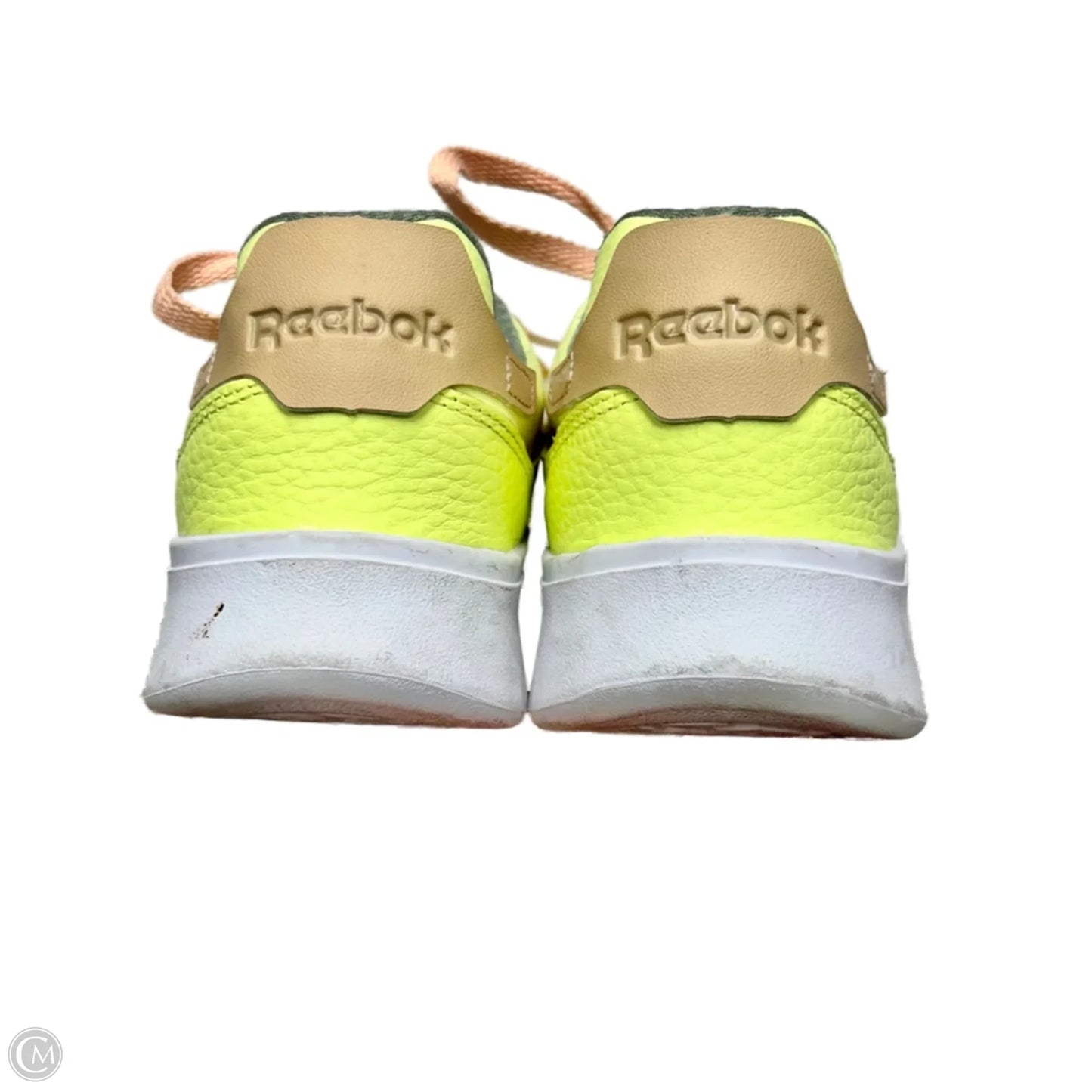 Shoes Sneakers By Reebok In Pink & Yellow, Size: 8