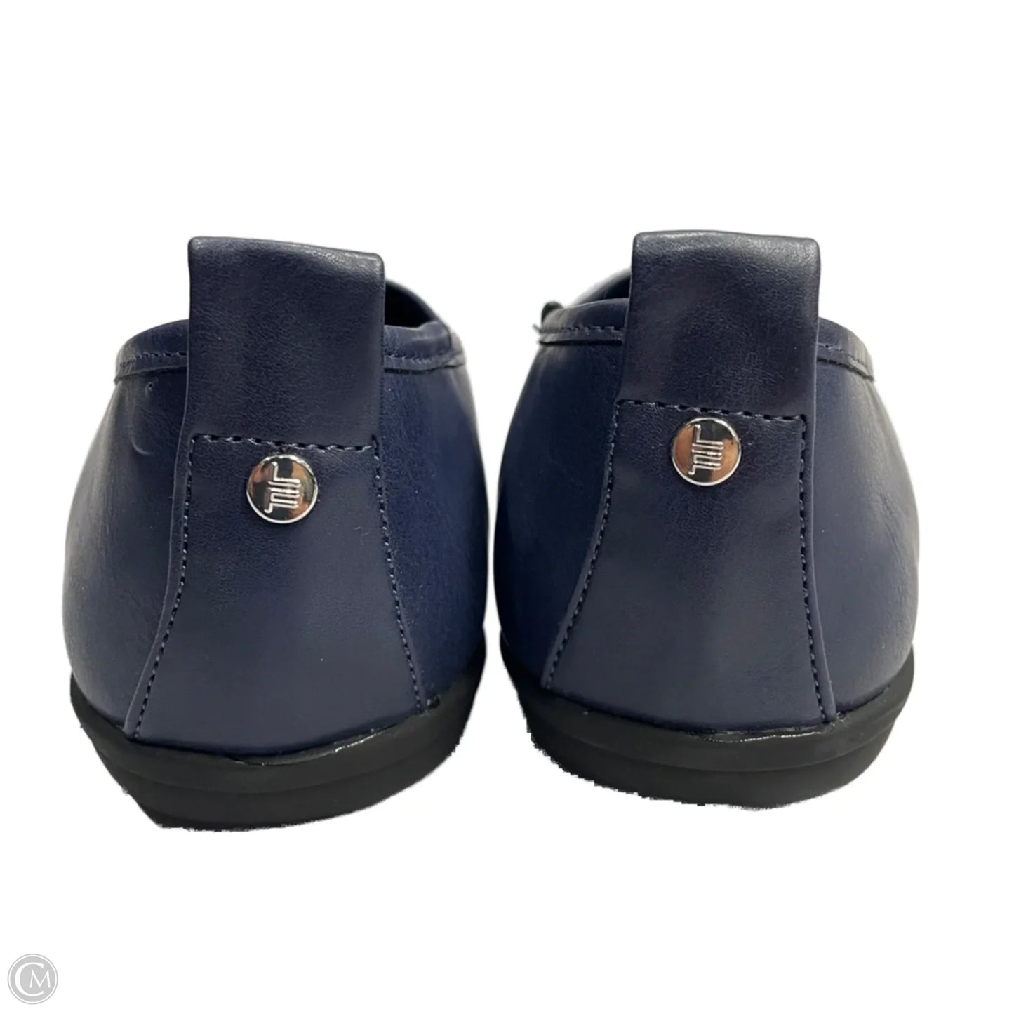 Shoes Flats By London Fog In Navy, Size: 7.5