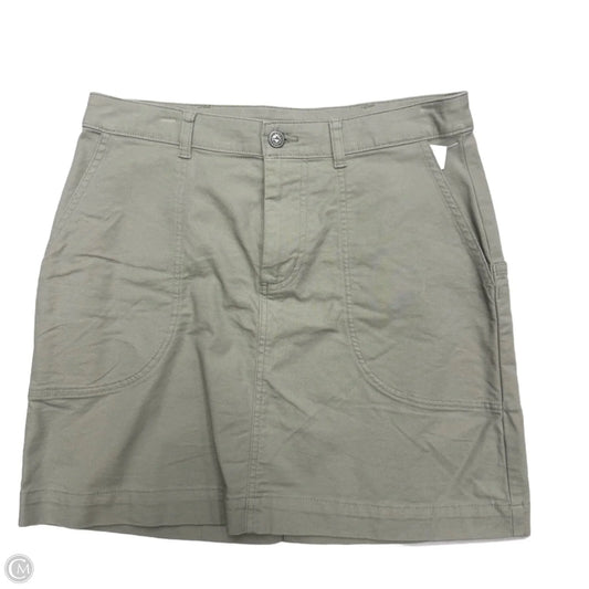 Skirt Mini & Short By Patagonia In Grey, Size: 10