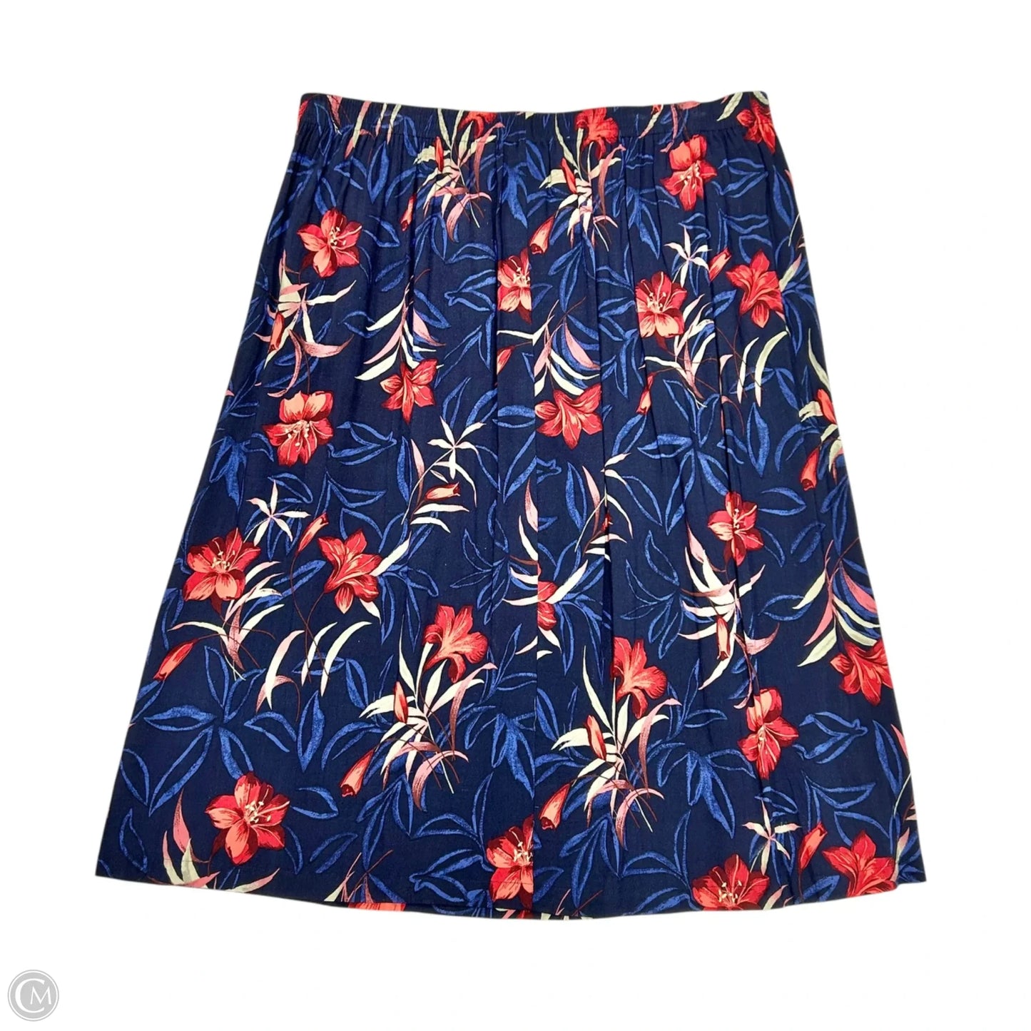 Skirt Maxi By Sag Harbor In Navy, Size: 3x