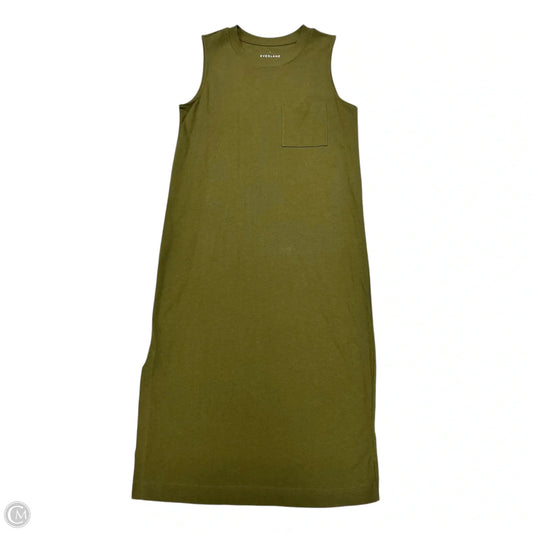 Dress Casual Maxi By Everlane In Green, Size: S