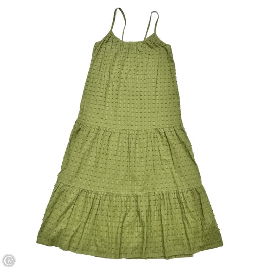 Dress Casual Maxi By Madewell In Green, Size: S