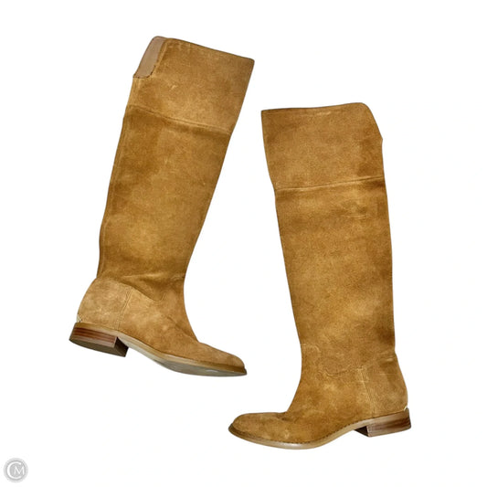 Boots Leather By Michael By Michael Kors In Brown, Size: 6