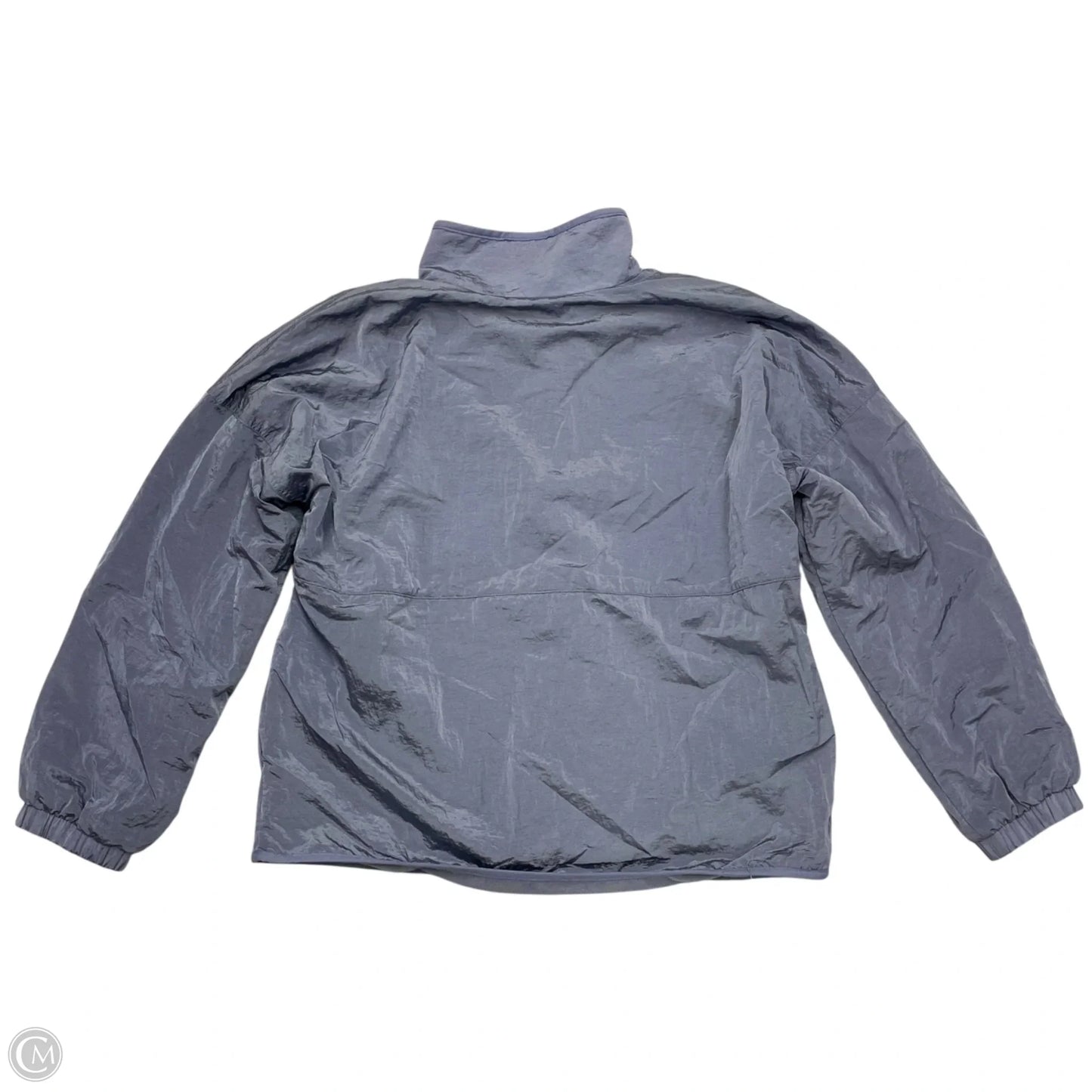 Athletic Jacket By Gapfit In Grey, Size: M