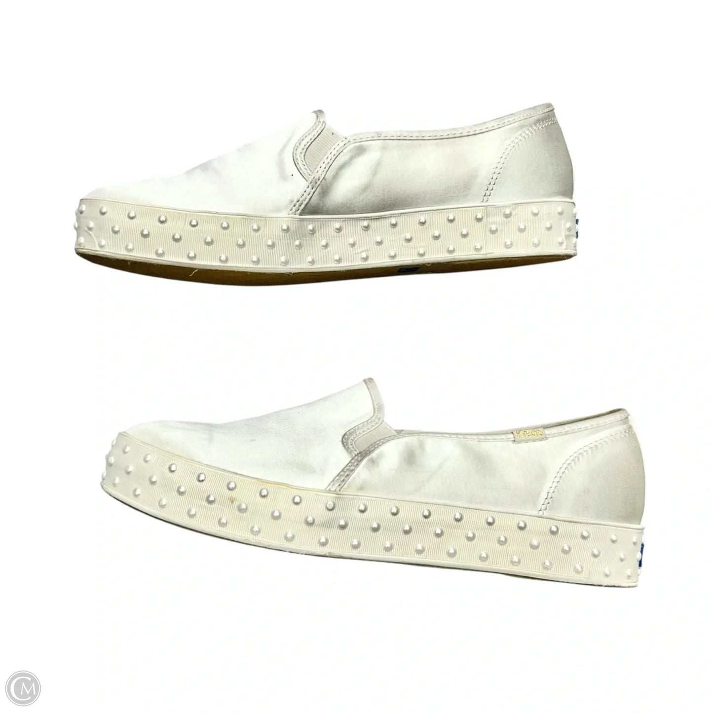 Shoes Heels Platform By Keds x Kate Spade In Ivory, Size: 11