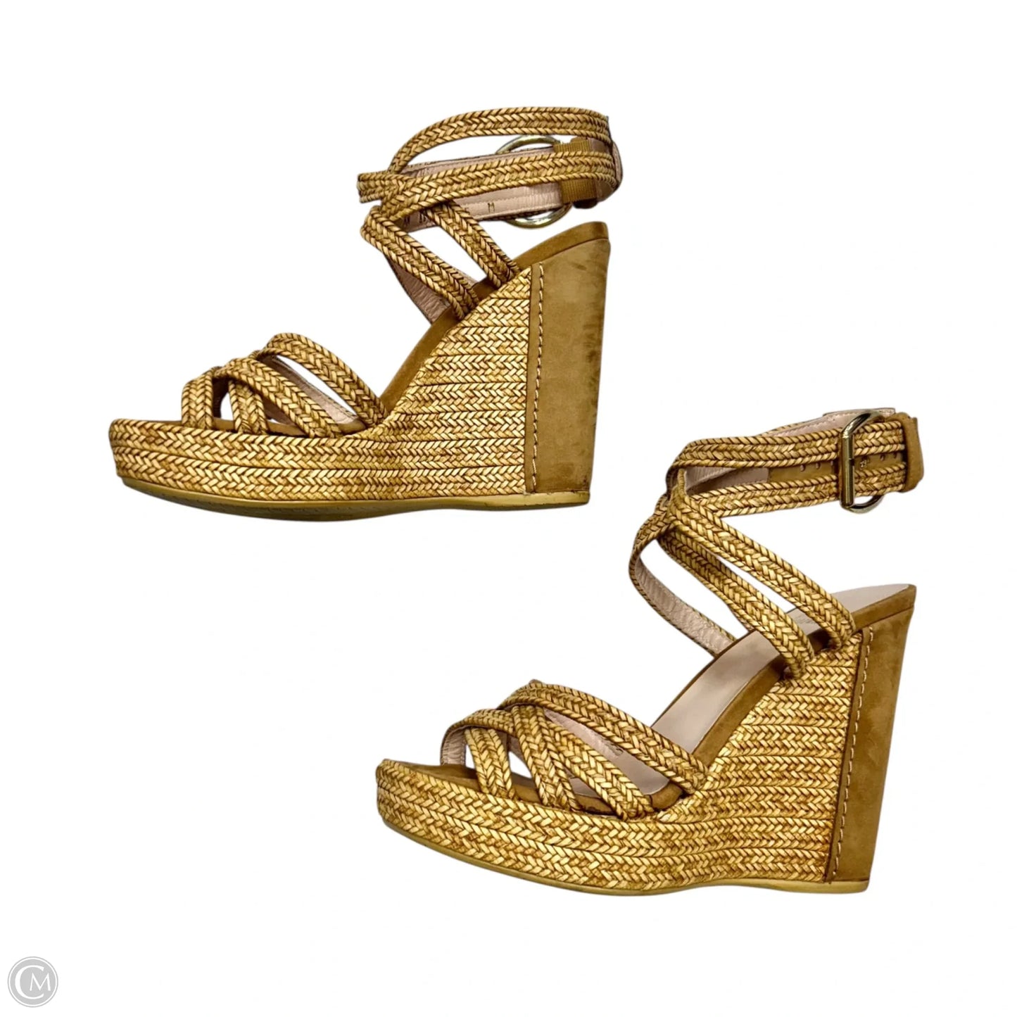 Shoes Designer By Stuart Weitzman In Tan, Size: 6