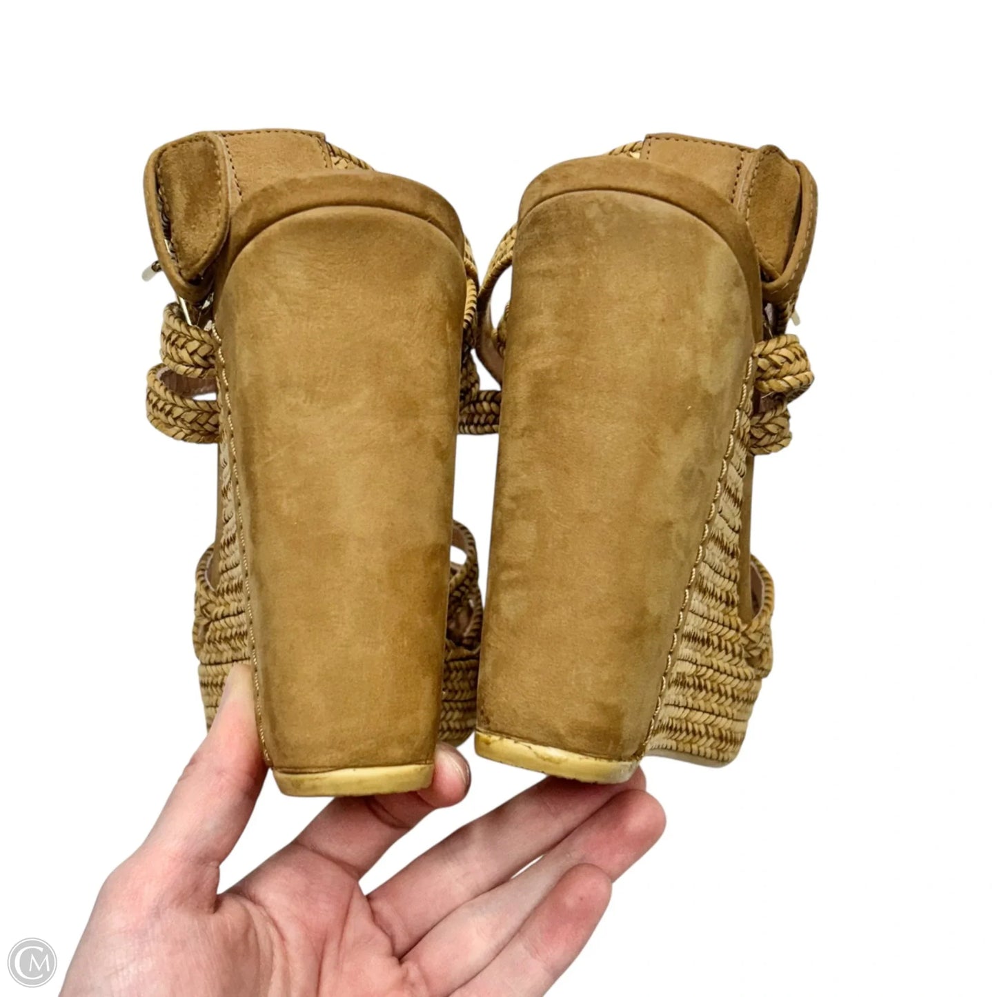 Shoes Designer By Stuart Weitzman In Tan, Size: 6