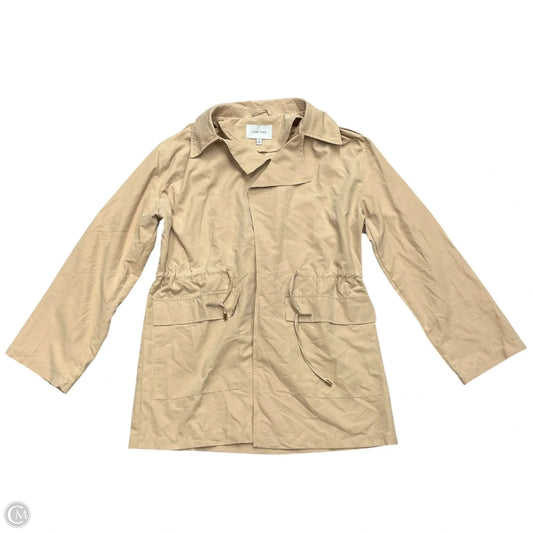 Jacket Utility By Love Tree In Tan, Size: S
