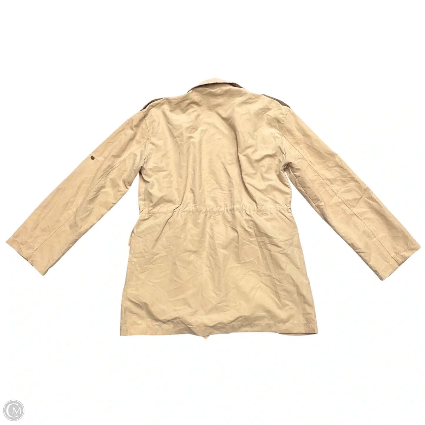 Jacket Utility By Love Tree In Tan, Size: S