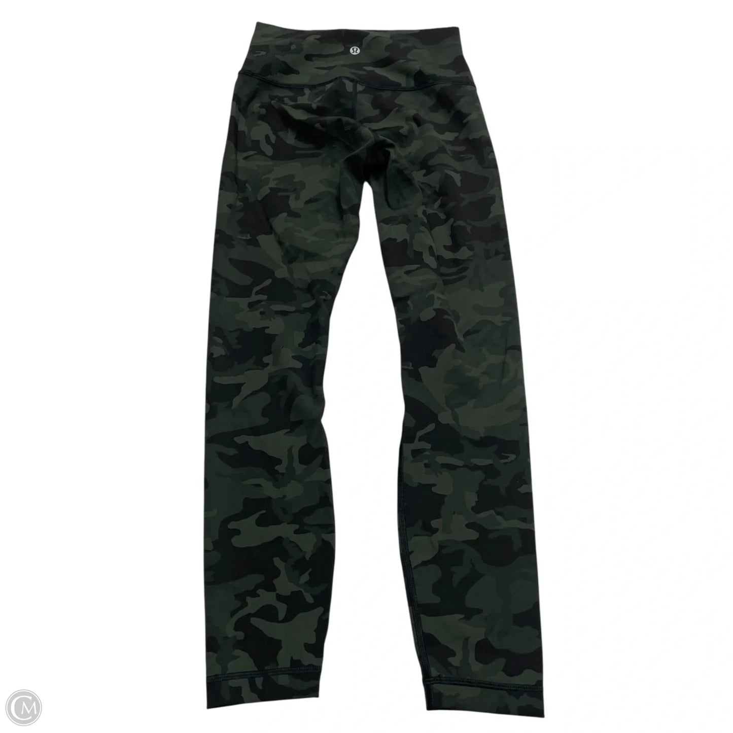 Athletic Leggings By Lululemon In Camouflage Print, Size: S