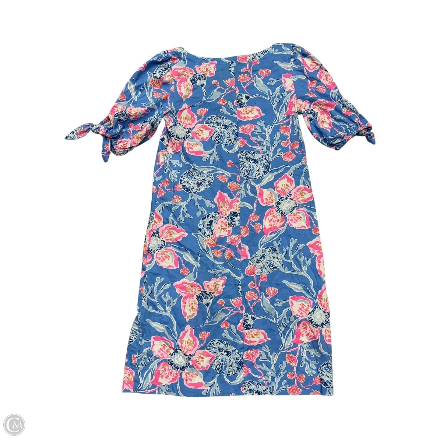 Dress Designer By Lilly Pulitzer In Blue & Pink, Size: Xxs