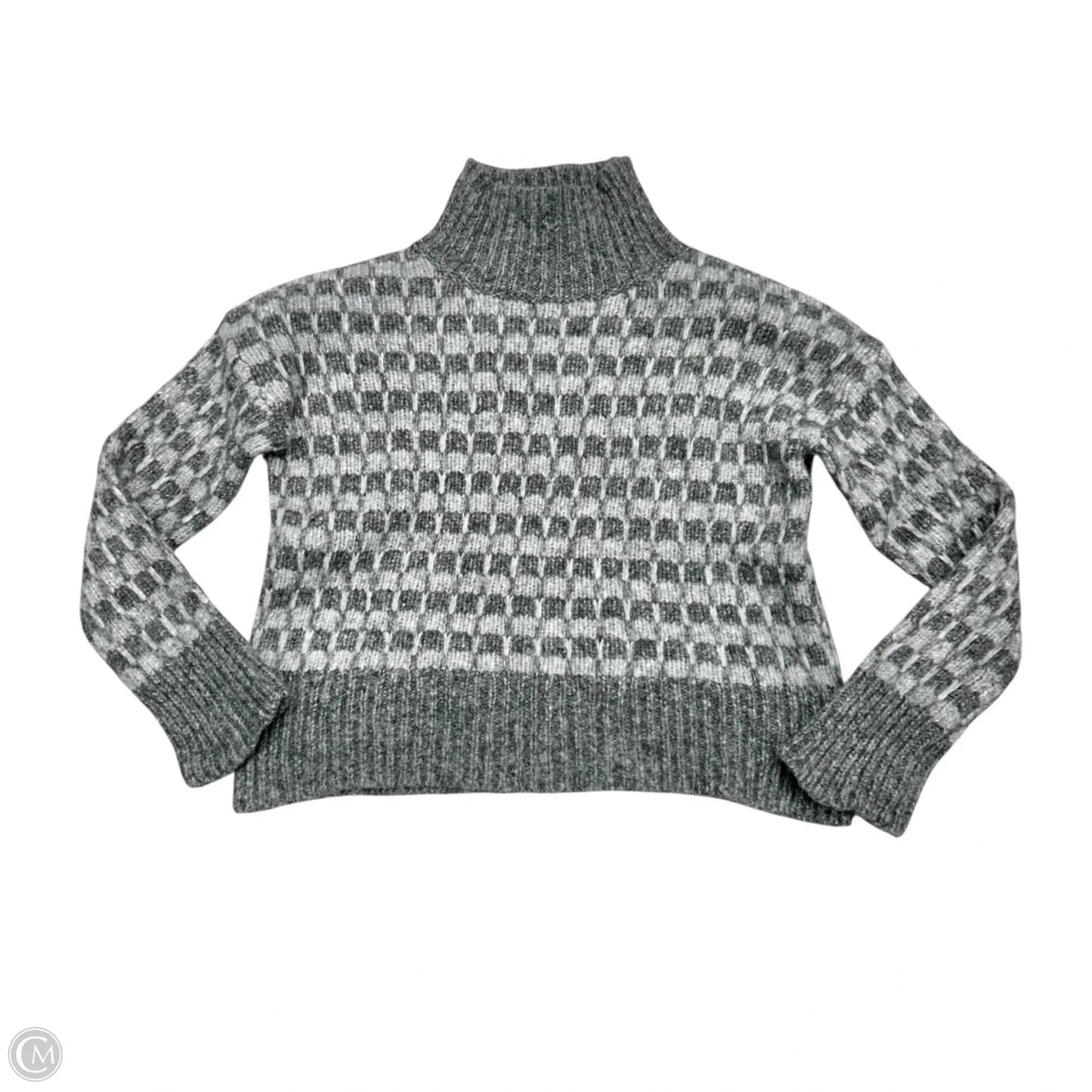 Sweater By Everlane In Grey & White, Size: Xs