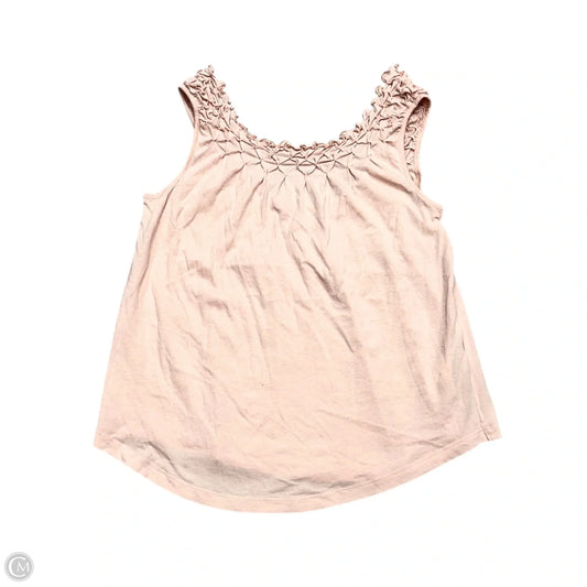 Top Sleeveless By Maeve In Pink, Size: S