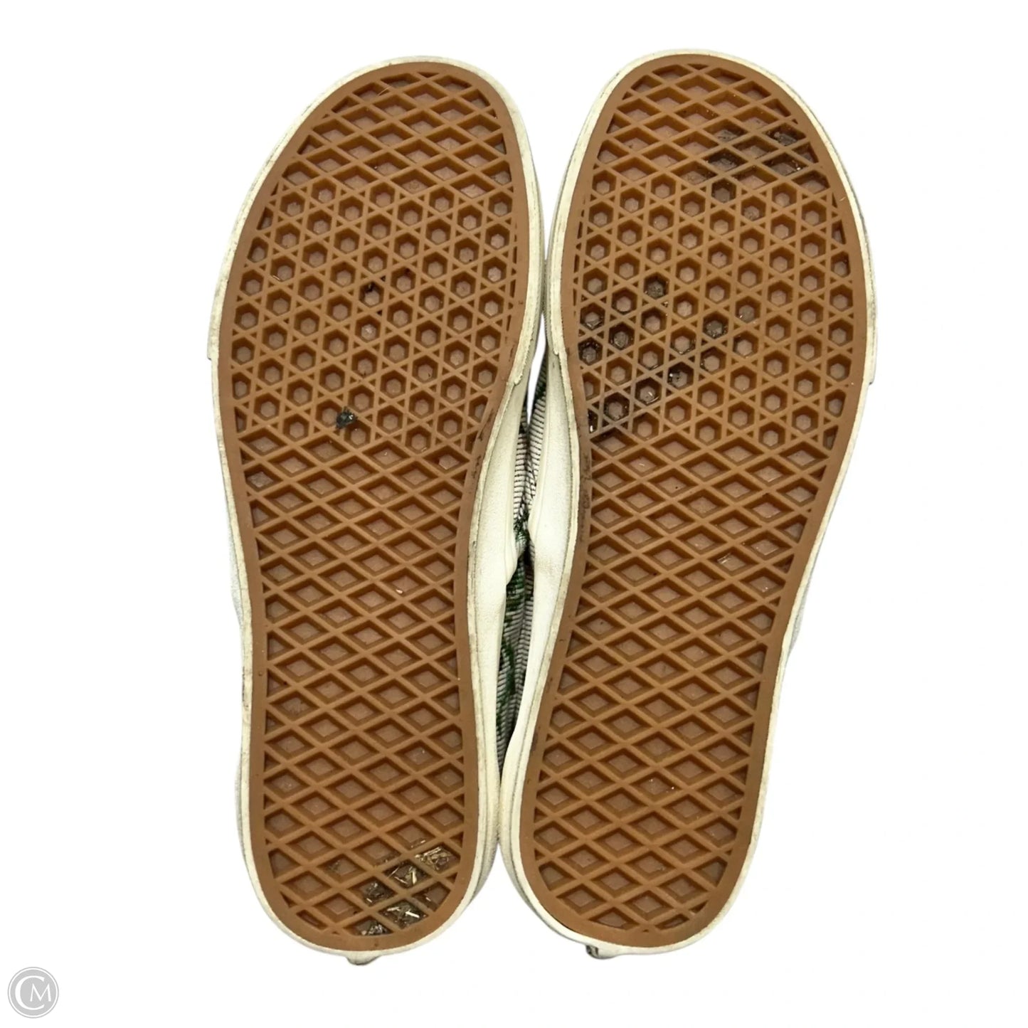 Shoes Sneakers By Vans In Cream, Size: 10