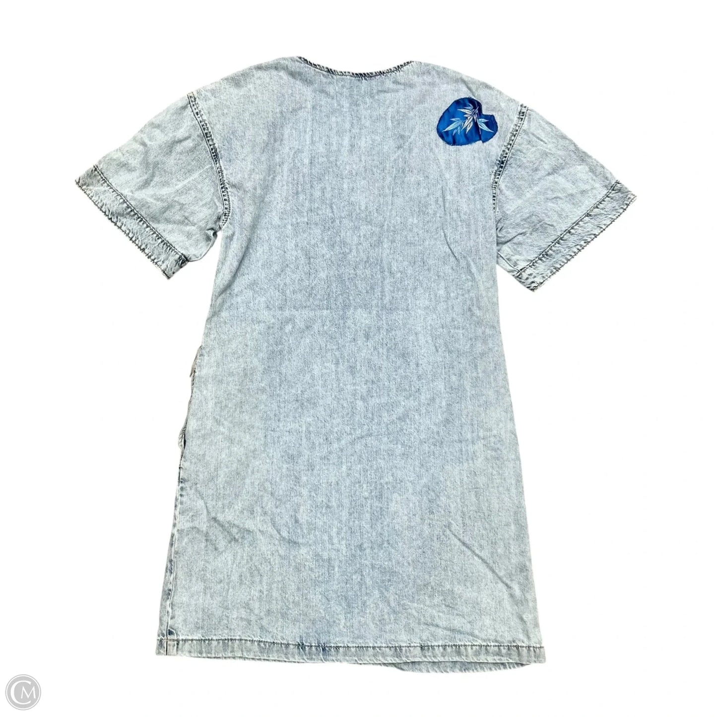 Dress Casual Short By Frame In Blue Denim, Size: Xs