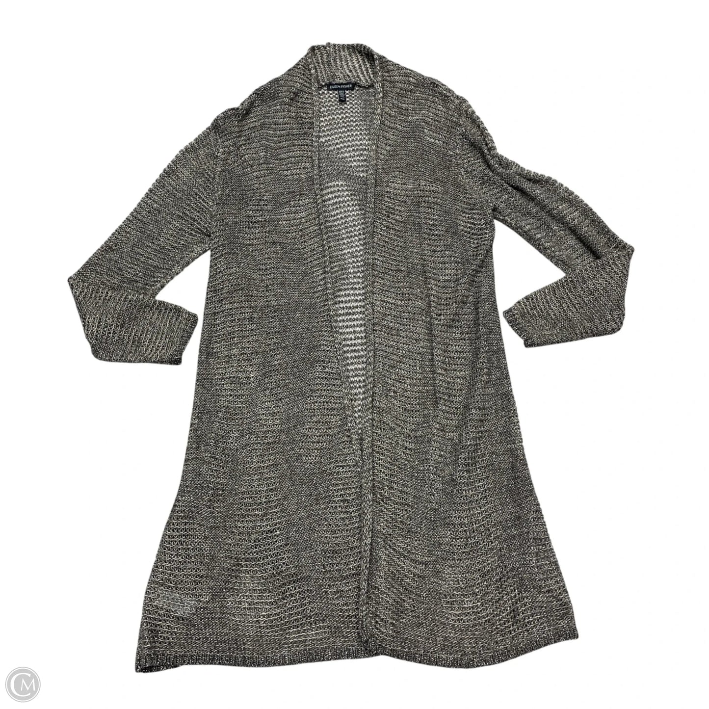 Cardigan By Eileen Fisher In Grey, Size: M