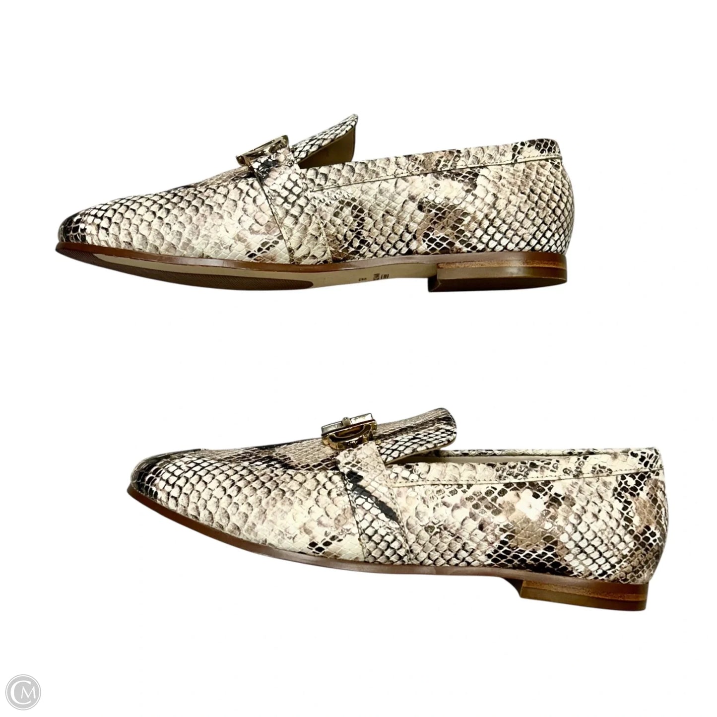 Shoes Flats By Cole-haan In Snakeskin Print, Size: 7.5
