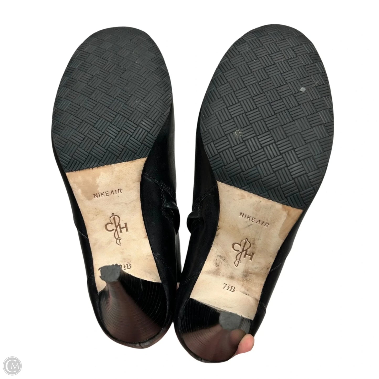 Boots Leather By Cole-haan In Black, Size: 7.5