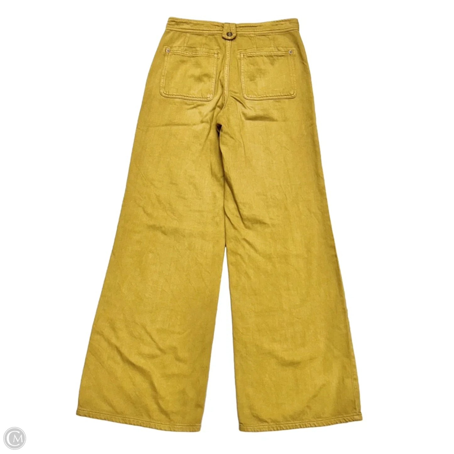 Pants Wide Leg By Pilcro In Chartreuse, Size: 0