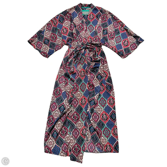 Dress Casual Midi By Anthropologie In Multi-colored, Size: Xs