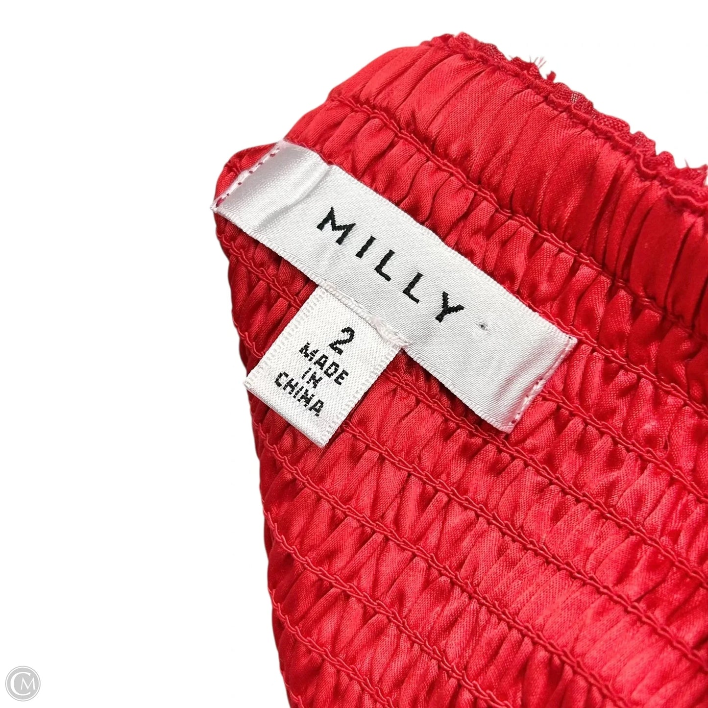 Skirt Designer By Milly In Red, Size: 2