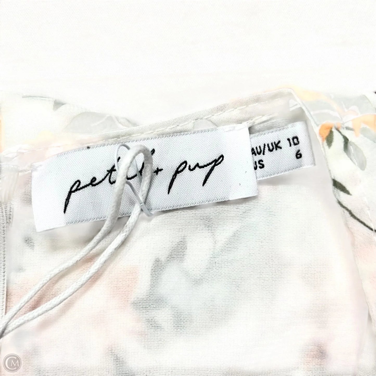 Dress Party Short By Petal & Pup In Pink & White, Size: S