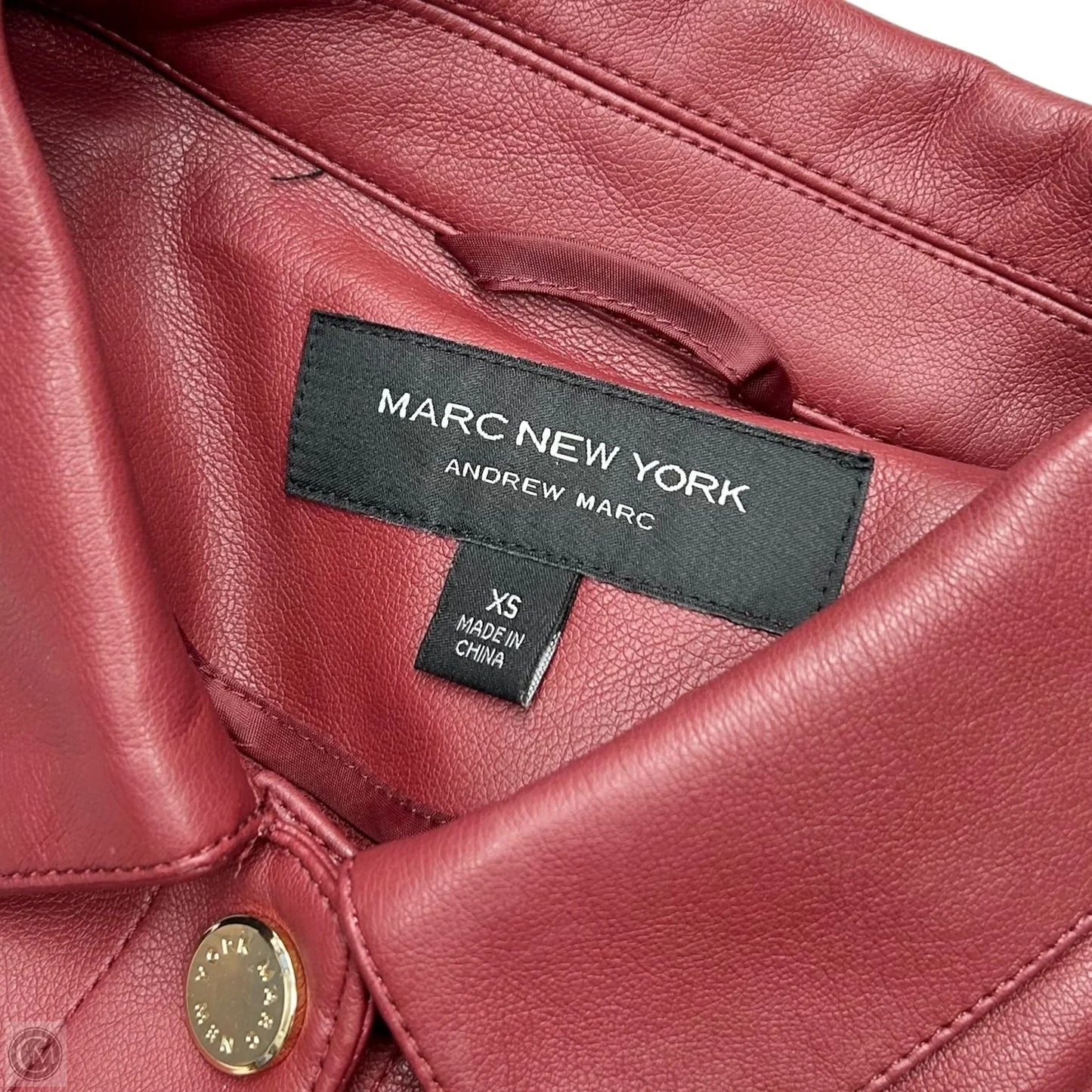 Jacket Moto By Marc New York In Red, Size: Xs
