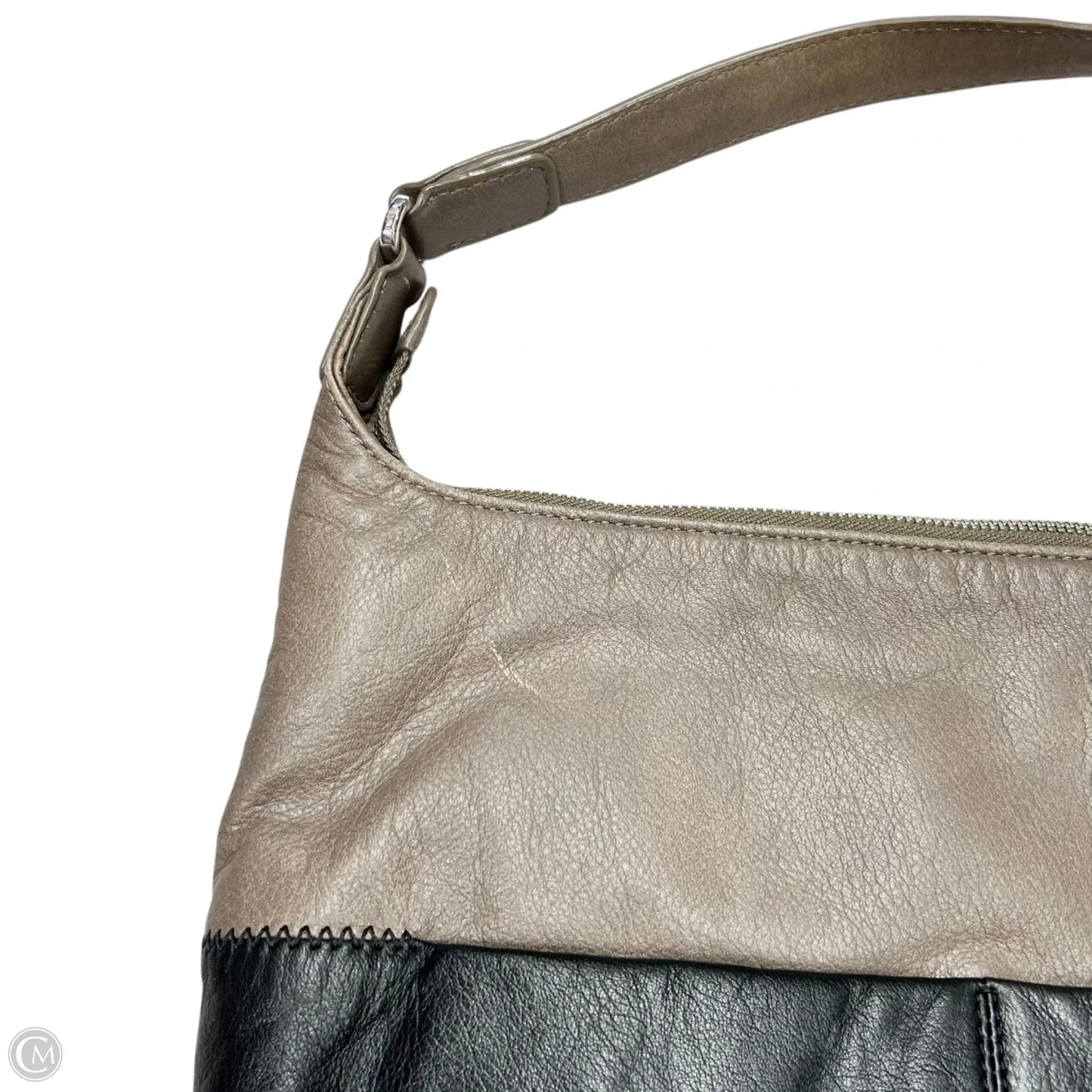 Handbag Leather By Brighton, Size: Medium