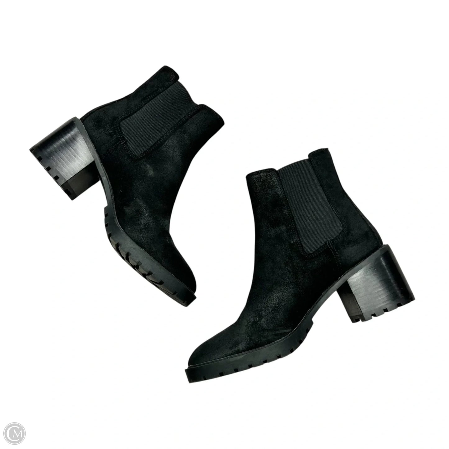 Boots Ankle Heels By Vince Camuto In Black, Size: 9.5