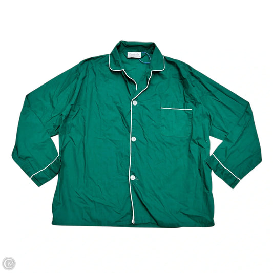 Top Long Sleeve Luxury Designer By Oscar De La Renta In Green, Size: Xl