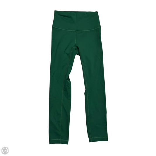 Athletic Leggings By Lululemon In Green, Size: S