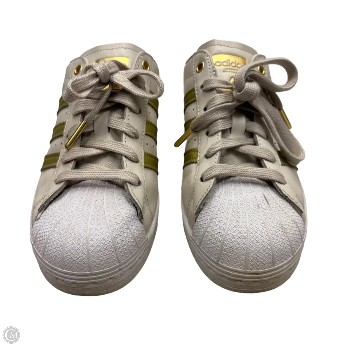 Shoes Sneakers By Adidas In Cream, Size: 6