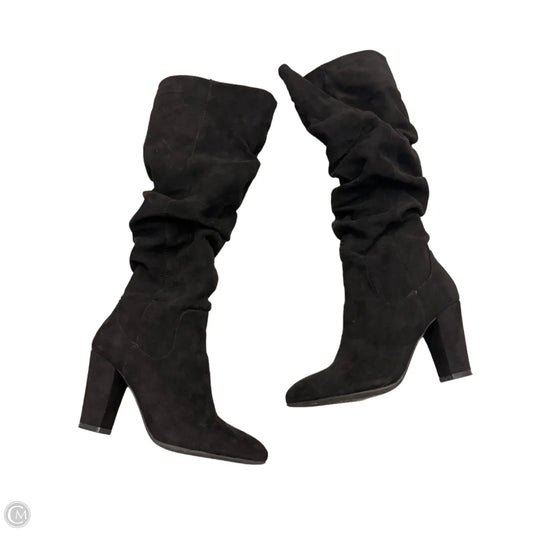 Boots Mid-calf Heels By White Mountain In Black, Size: 7