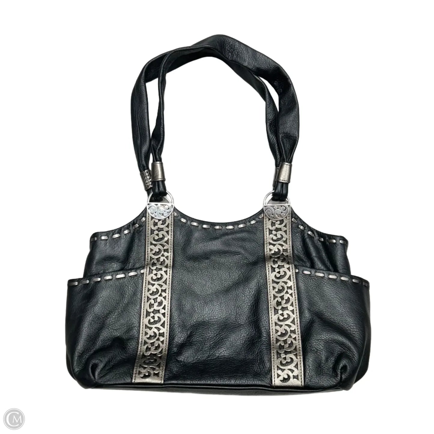 Handbag Leather By Brighton, Size: Small