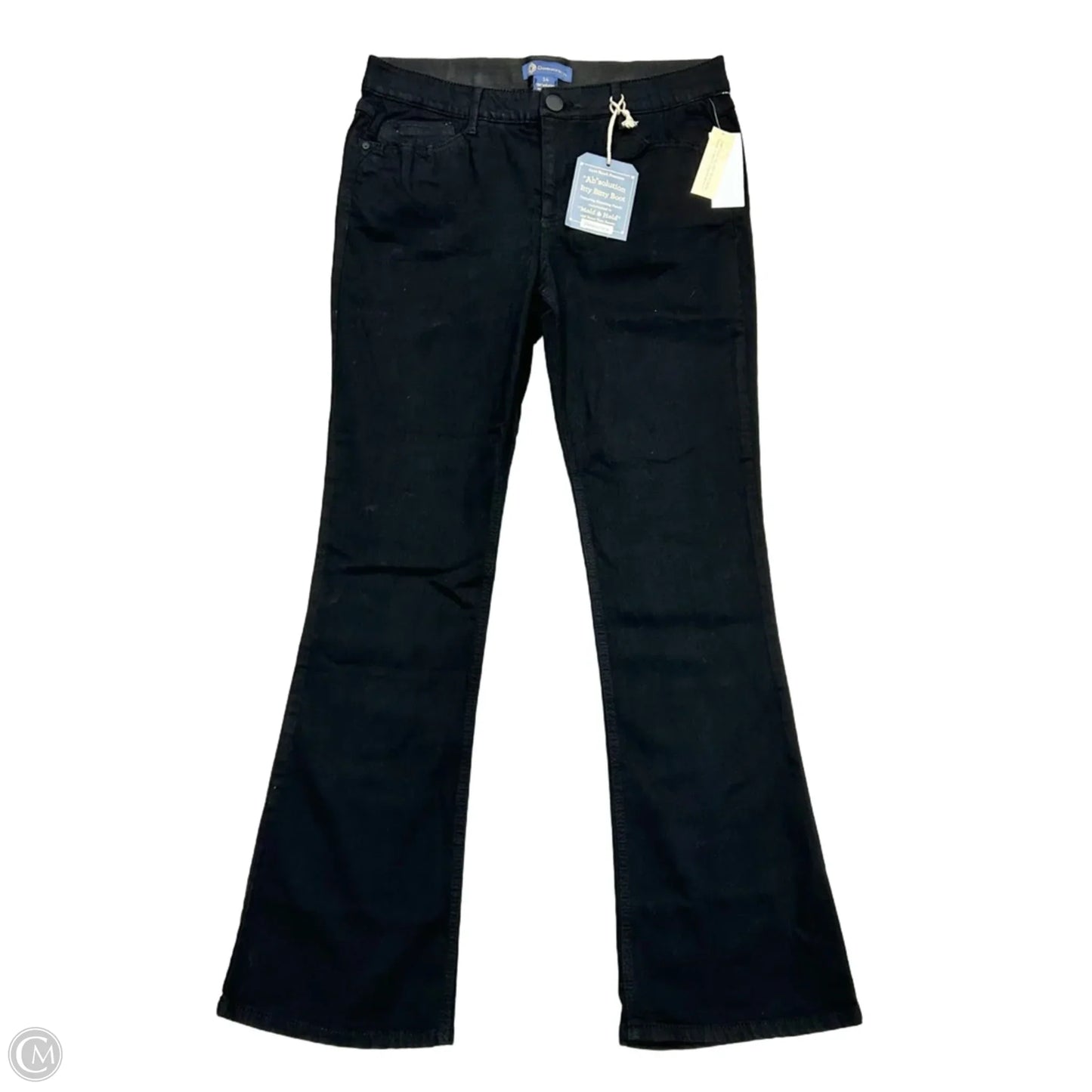 Jeans Boot Cut By Democracy In Black Denim, Size: 14