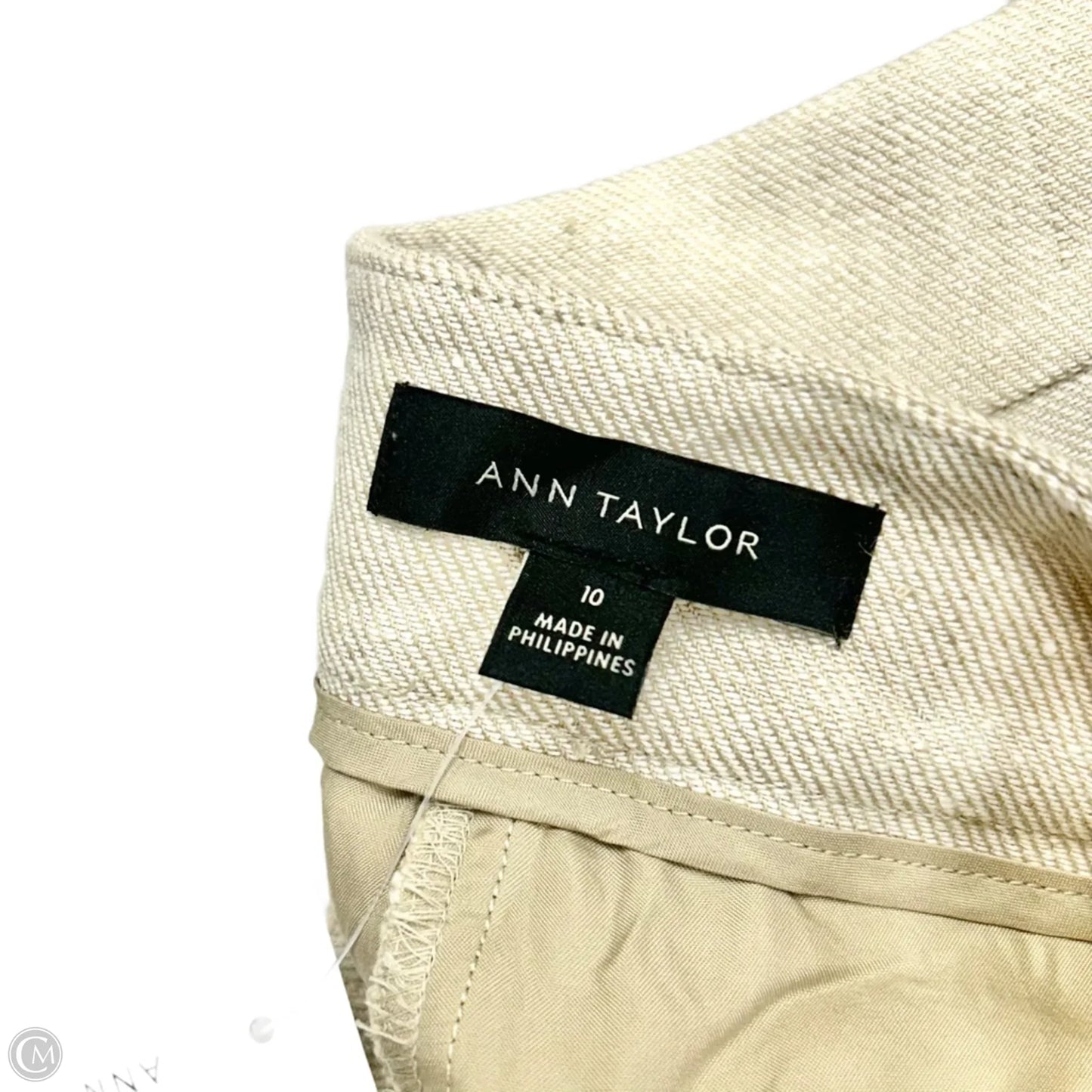 Pants Dress By Ann Taylor In Tan, Size: 10