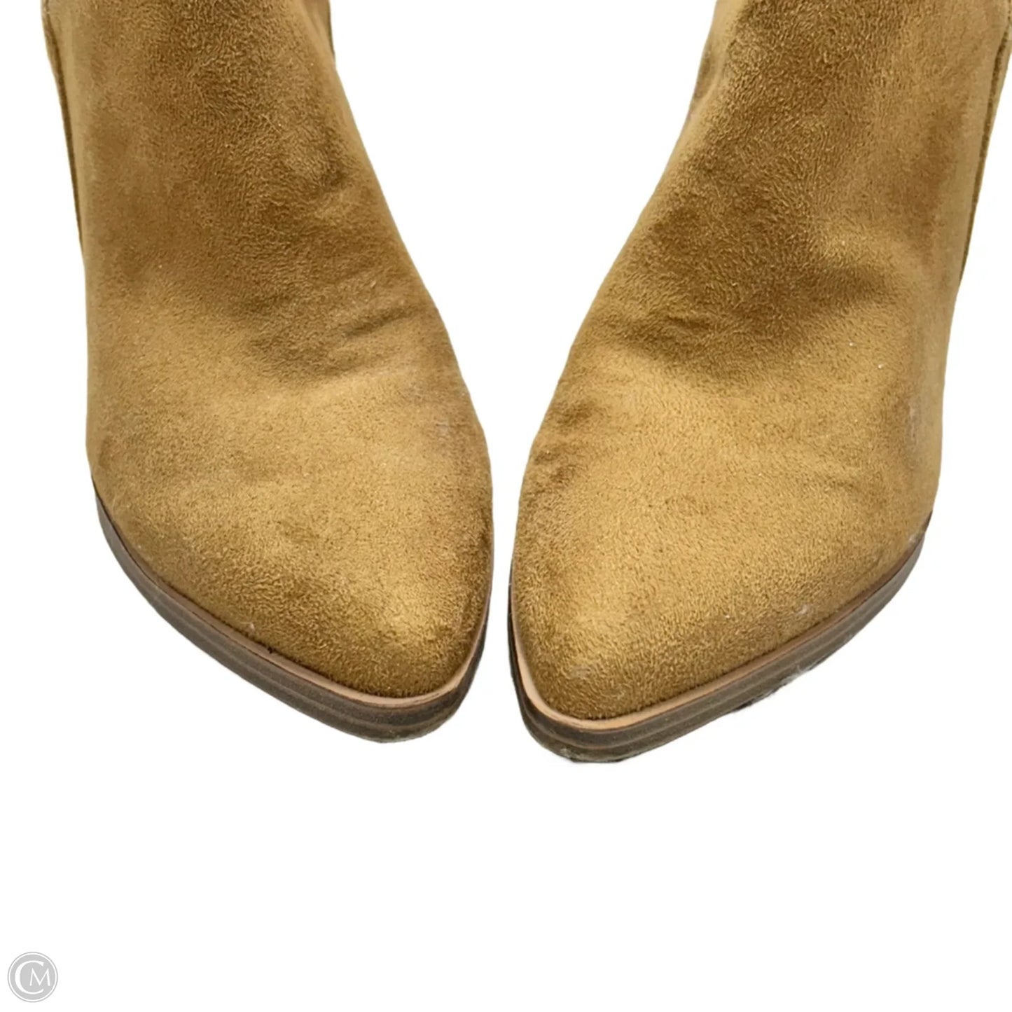 Boots Ankle Heels By Ana In Brown, Size: 7.5