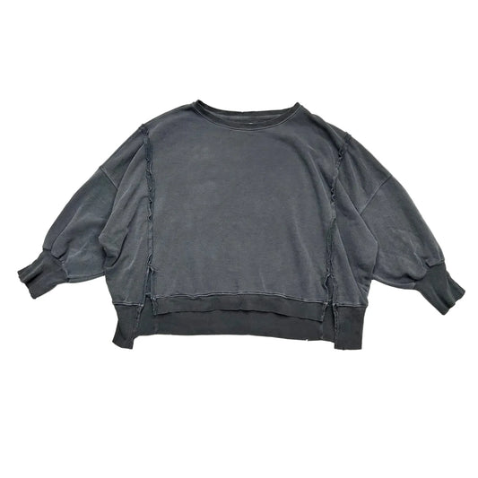 Sweatshirt Crewneck By We The Free In Grey, Size: Xl