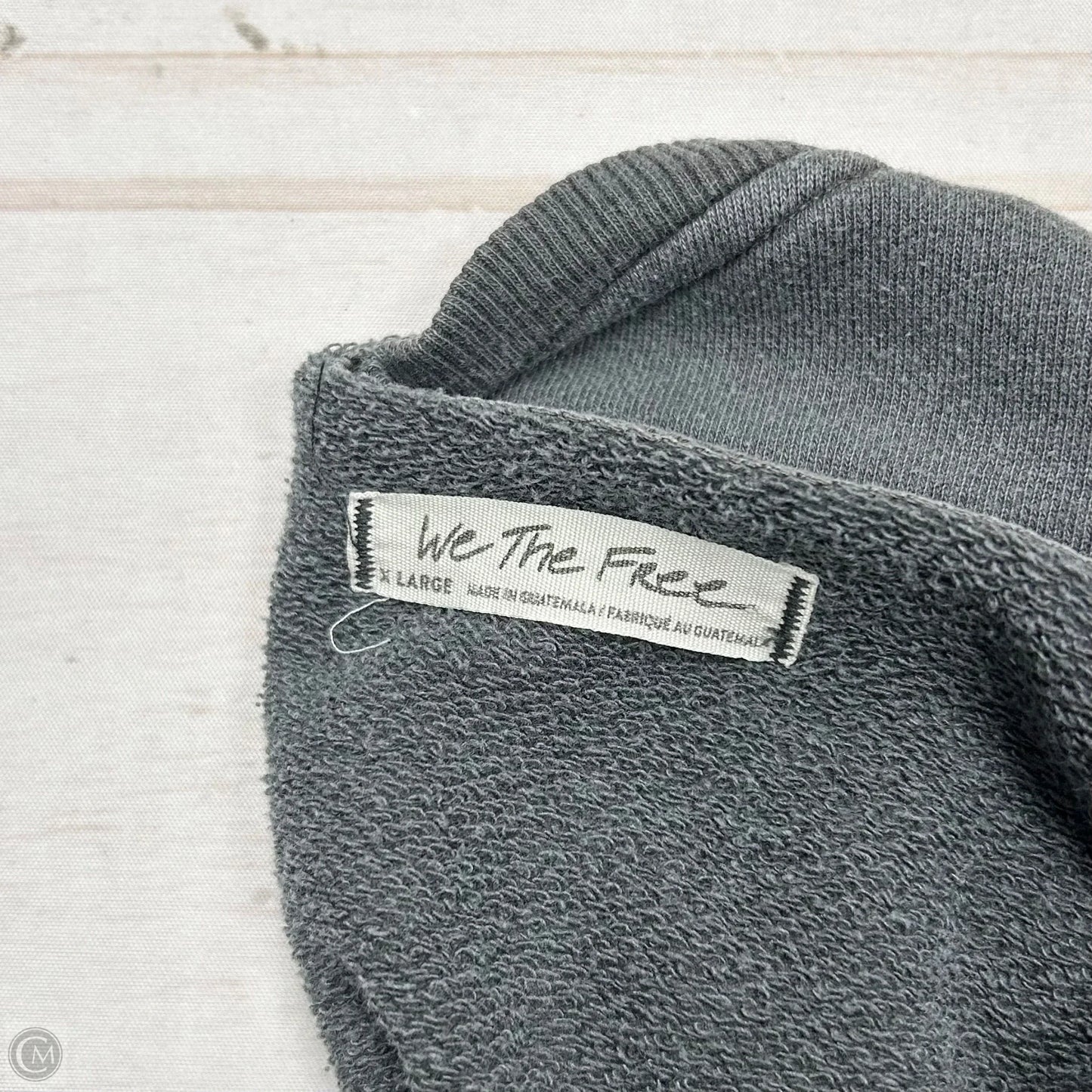 Sweatshirt Crewneck By We The Free In Grey, Size: Xl