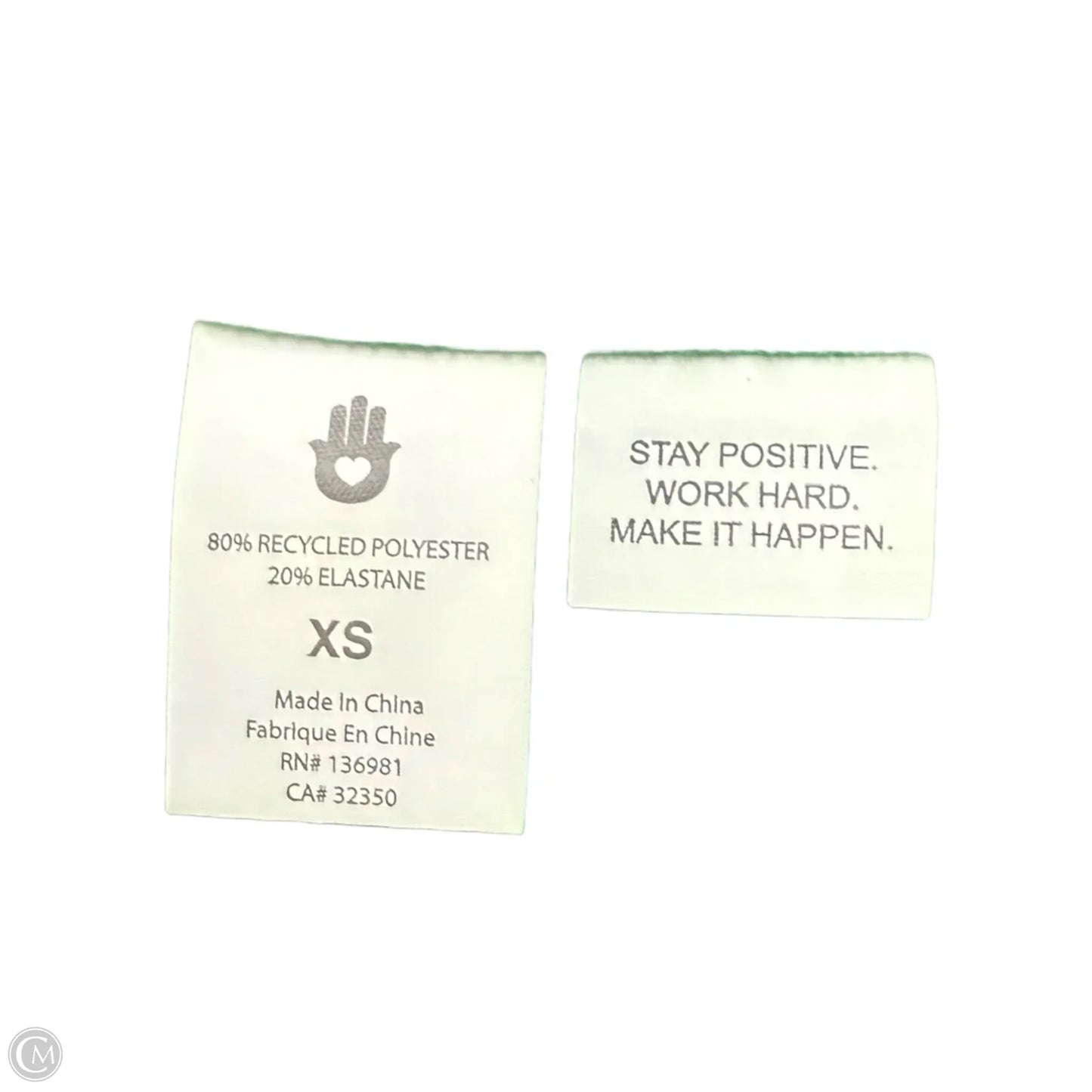 Athletic Leggings By Spiritual Gangster In Green, Size: Xs